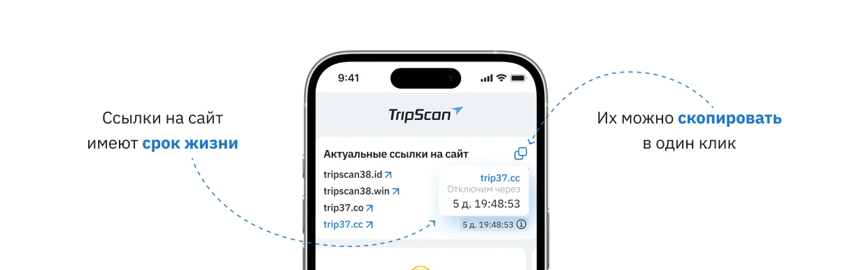 Все локации TripScan